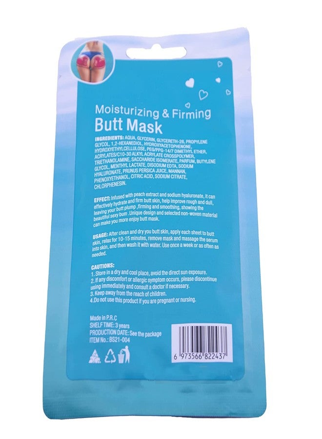 Elitzia Butt Mask Heart Shape Beauty Skin Kit Firm, Moisturize, Tone and Rejuvenate Bottom 5 Pack 2pcs/Pack Elitzia ETBS23 - Image 2
